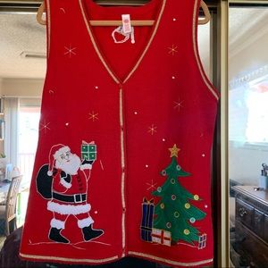 Ugly Christmas vest